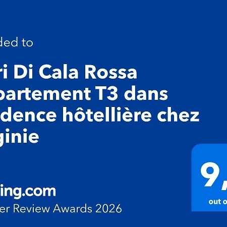 Appartement Fiori Di Cala Rossa T3 Dans Résidence Hôtellière Chez Virginie Lecci