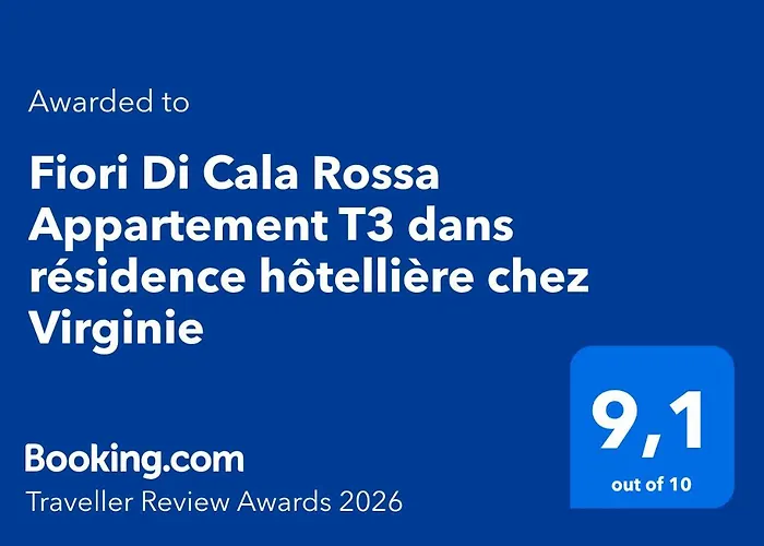 Apartment Fiori Di Cala Rossa T3 Dans Hotelliere Chez Virginie Lecci